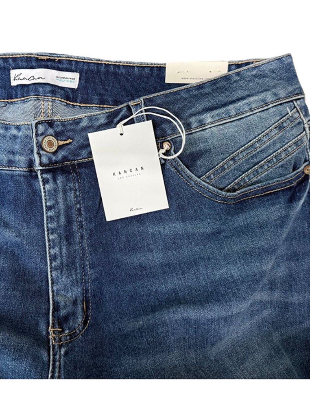 KAN CAN PLUS Back bottom color block detail flare - Picture 9 of 9